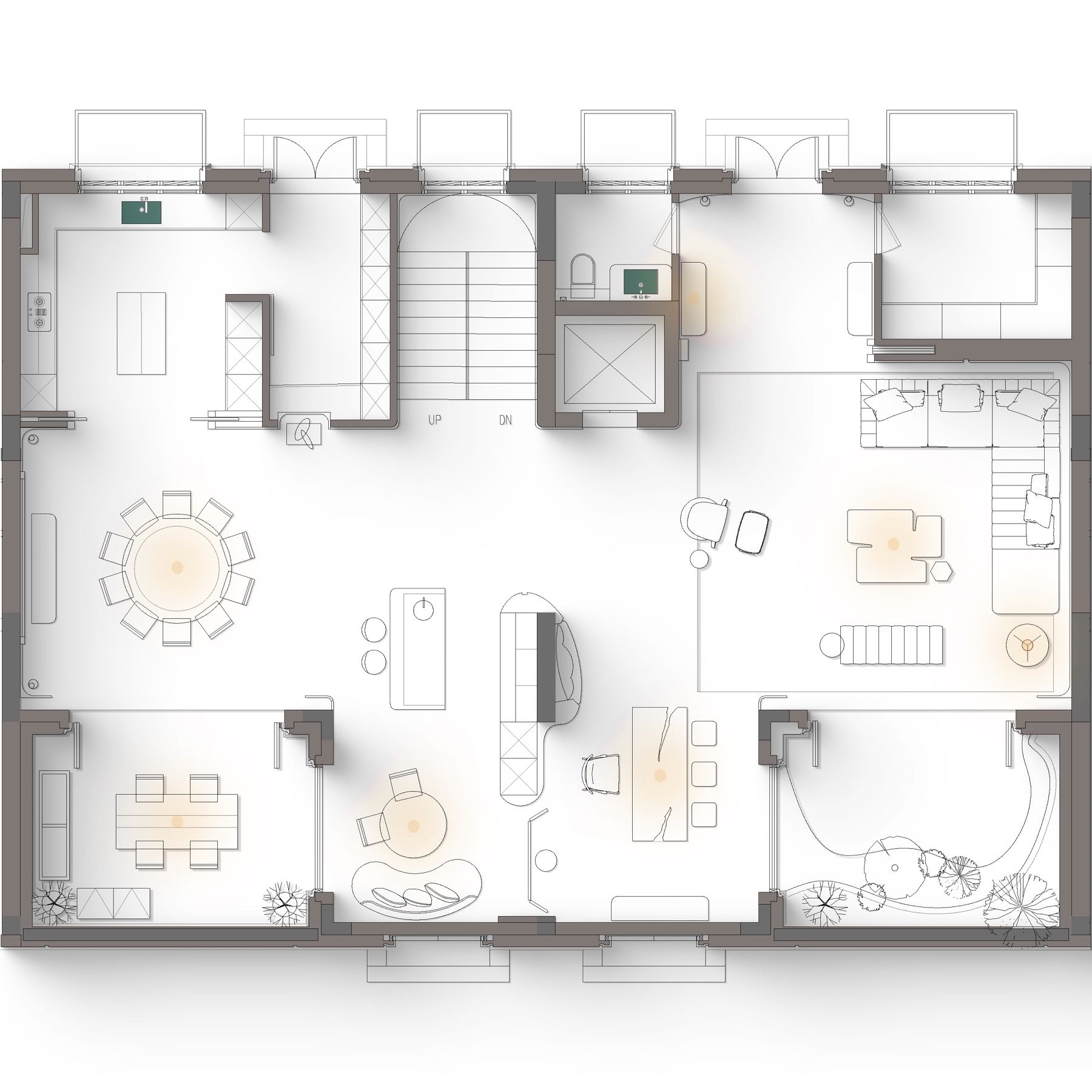 Floor plan — 静安里平面布置图
