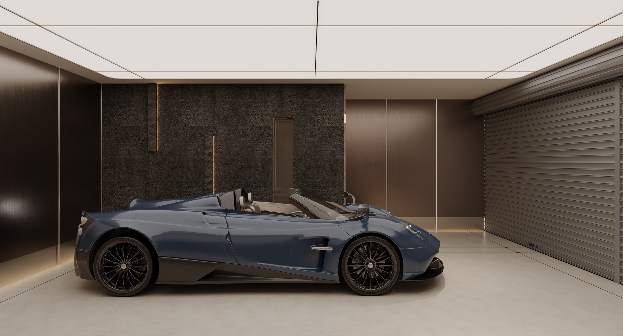 Basement garage